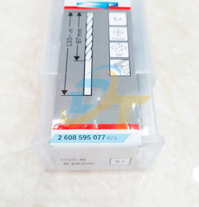 Mũi khoan sắt 10mm HSS-G Bosch 2608595077 2608595077 Bosch | Giá rẻ nhất - Công Ty TNHH Thương Mại Dịch Vụ Đạt Tâm