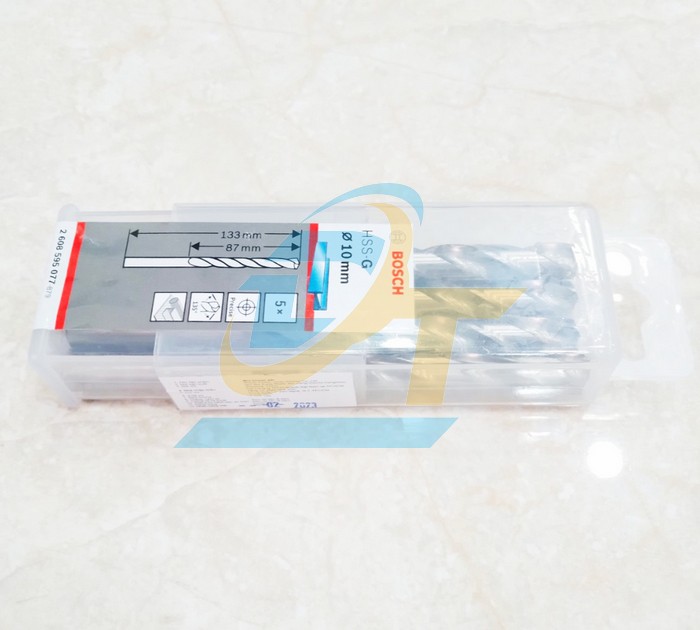 Mũi khoan sắt 10mm HSS-G Bosch 2608595077 2608595077 Bosch | Giá rẻ nhất - Công Ty TNHH Thương Mại Dịch Vụ Đạt Tâm