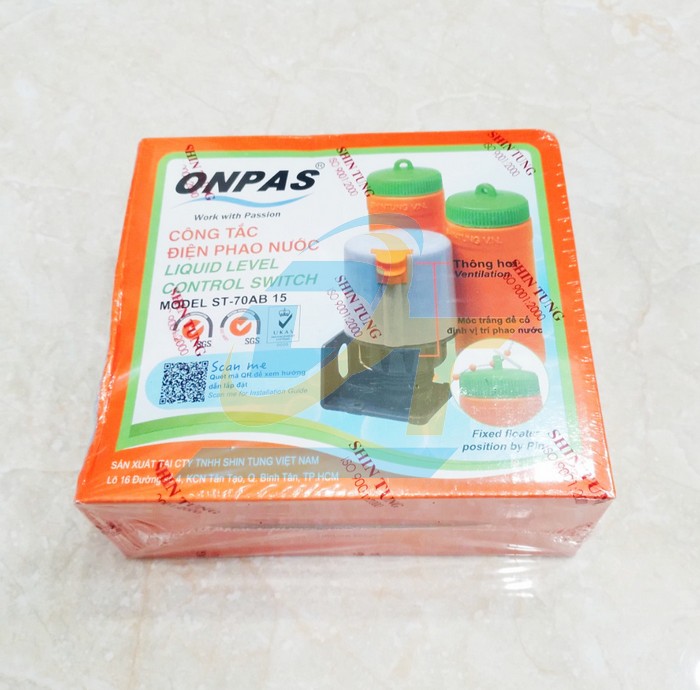 Công tắc điện phao nước Onpas ST-70AB 15 ST-70AB 15 ONPAS | Giá rẻ nhất - Công Ty TNHH Thương Mại Dịch Vụ Đạt Tâm