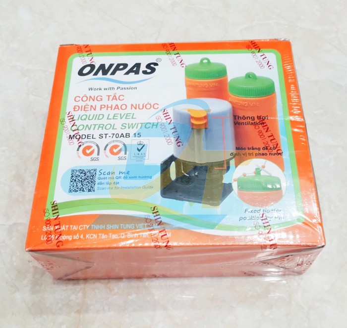 Công tắc điện phao nước Onpas ST-70AB 15 ST-70AB 15 ONPAS | Giá rẻ nhất - Công Ty TNHH Thương Mại Dịch Vụ Đạt Tâm