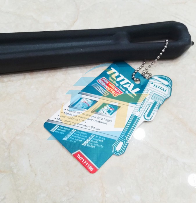 Mỏ lết răng 18" Total THT171186 THT171186 Total | Giá rẻ nhất - Công Ty TNHH Thương Mại Dịch Vụ Đạt Tâm