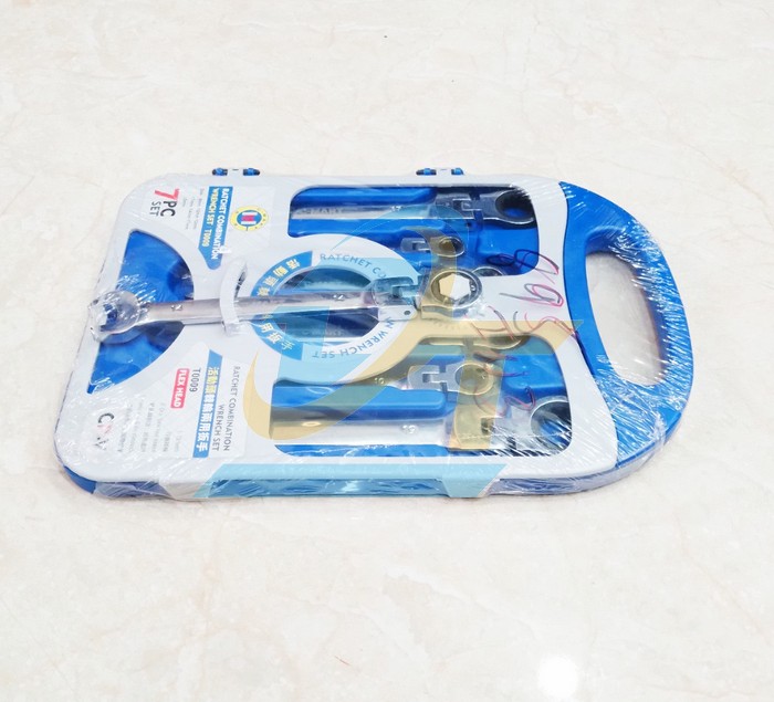 Bộ cờ lê tự động lắc léo 7 chi tiết 8-19mm C-Mart T0009  C-MART | Giá rẻ nhất - Công Ty TNHH Thương Mại Dịch Vụ Đạt Tâm