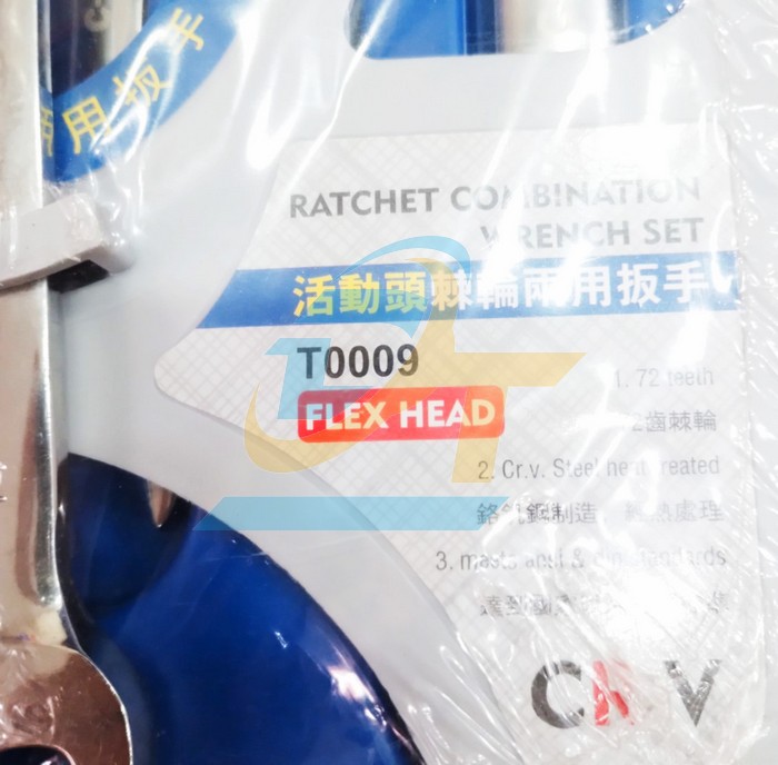 Bộ cờ lê tự động lắc léo 7 chi tiết 8-19mm C-Mart T0009  C-MART | Giá rẻ nhất - Công Ty TNHH Thương Mại Dịch Vụ Đạt Tâm