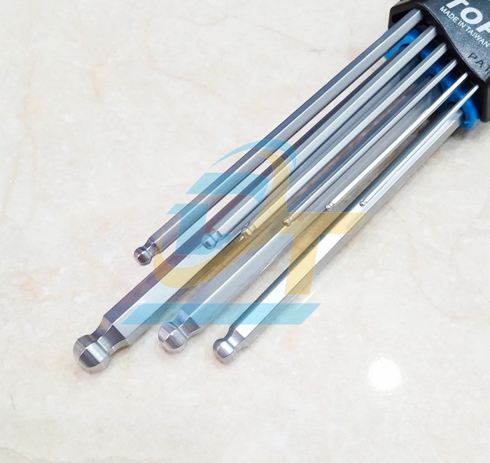 Bộ lục giác đầu bi 9 cây hệ inch 1/16-3/8" TOP TW-21009B-WM  TOP | Giá rẻ nhất - Công Ty TNHH Thương Mại Dịch Vụ Đạt Tâm