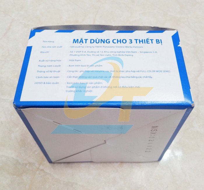 Mặt dùng cho 3 thiết bị Halumie Panasonic WEVH68030 WEVH68030 Panasonic | Giá rẻ nhất - Công Ty TNHH Thương Mại Dịch Vụ Đạt Tâm