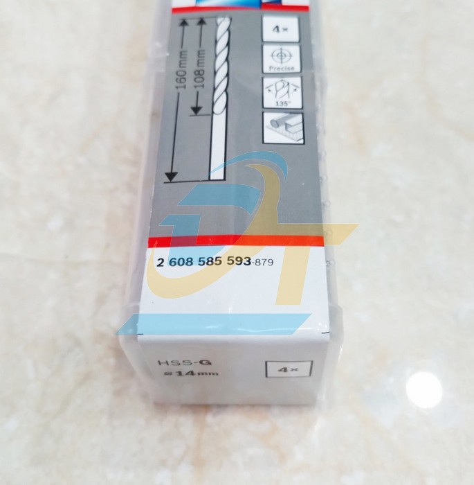 Mũi khoan sắt HSS-G 14mm Bocsh 2608585593  Bosch | Giá rẻ nhất - Công Ty TNHH Thương Mại Dịch Vụ Đạt Tâm
