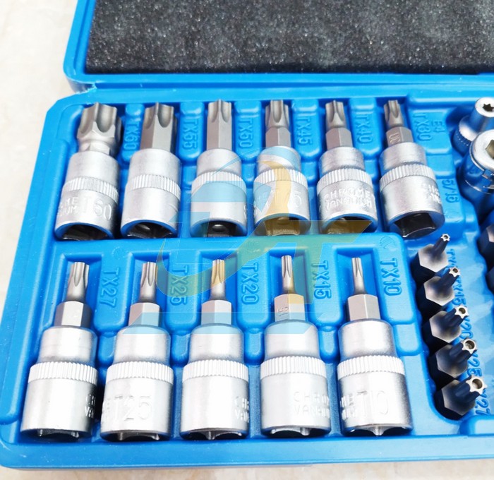 Bộ khẩu E và tuýp hoa thị T 34 chi tiết 1/4" - 3/8"  China | Giá rẻ nhất - Công Ty TNHH Thương Mại Dịch Vụ Đạt Tâm