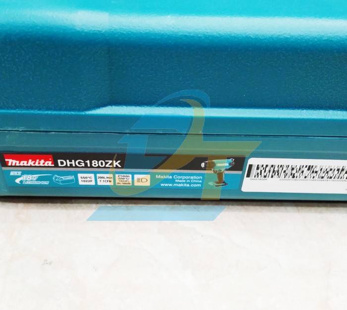 Máy thổi hơi nóng dùng pin 18V Makita DHG180ZK (Chưa gồm pin sạc)  Makita | Giá rẻ nhất - Công Ty TNHH Thương Mại Dịch Vụ Đạt Tâm