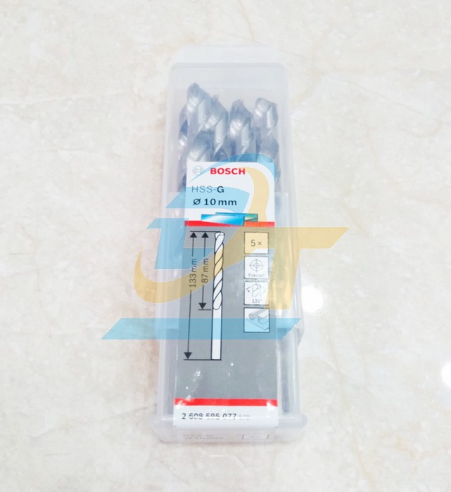 Mũi khoan sắt 10mm HSS-G Bosch 2608595077 2608595077 Bosch | Giá rẻ nhất - Công Ty TNHH Thương Mại Dịch Vụ Đạt Tâm