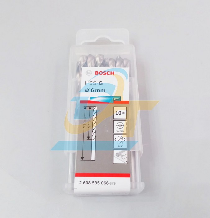 Mũi khoan sắt 6mm HSS-G Bosch 2608595066 2608595066 Bosch | Giá rẻ nhất - Công Ty TNHH Thương Mại Dịch Vụ Đạt Tâm