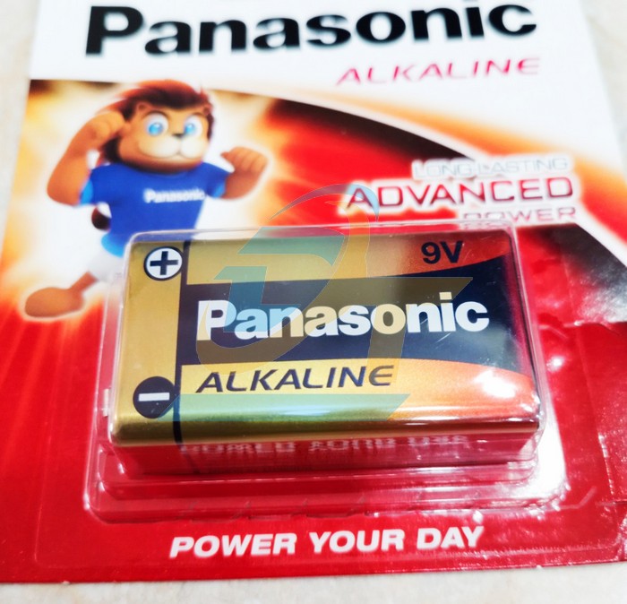Pin vuông 9V Alkaline Panasonic 6LR61T/1B  Panasonic | Giá rẻ nhất - Công Ty TNHH Thương Mại Dịch Vụ Đạt Tâm
