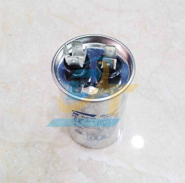 Tụ nhôm CBB65 450V 20uF  China | Giá rẻ nhất - Công Ty TNHH Thương Mại Dịch Vụ Đạt Tâm