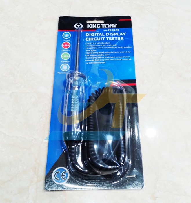Bút thử điện xe máy ôtô hiển thị số Kingtony 9DC242  KingTony | Giá rẻ nhất - Công Ty TNHH Thương Mại Dịch Vụ Đạt Tâm