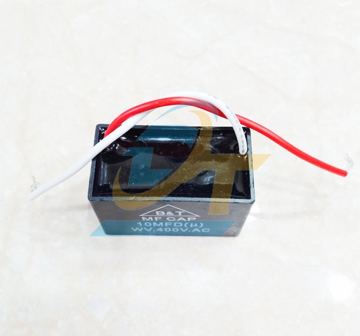 Tụ ngậm (Tụ quạt) 10uF-400V  China | Giá rẻ nhất - Công Ty TNHH Thương Mại Dịch Vụ Đạt Tâm