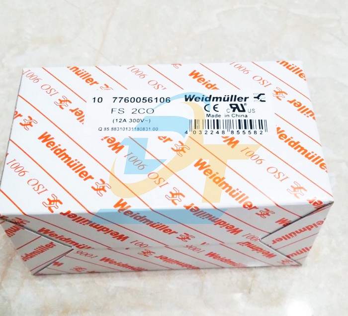 Đế Relay 8 chân dẹp Weidmuller FS 2CO (7760056106)  Weidmuller | Giá rẻ nhất - Công Ty TNHH Thương Mại Dịch Vụ Đạt Tâm