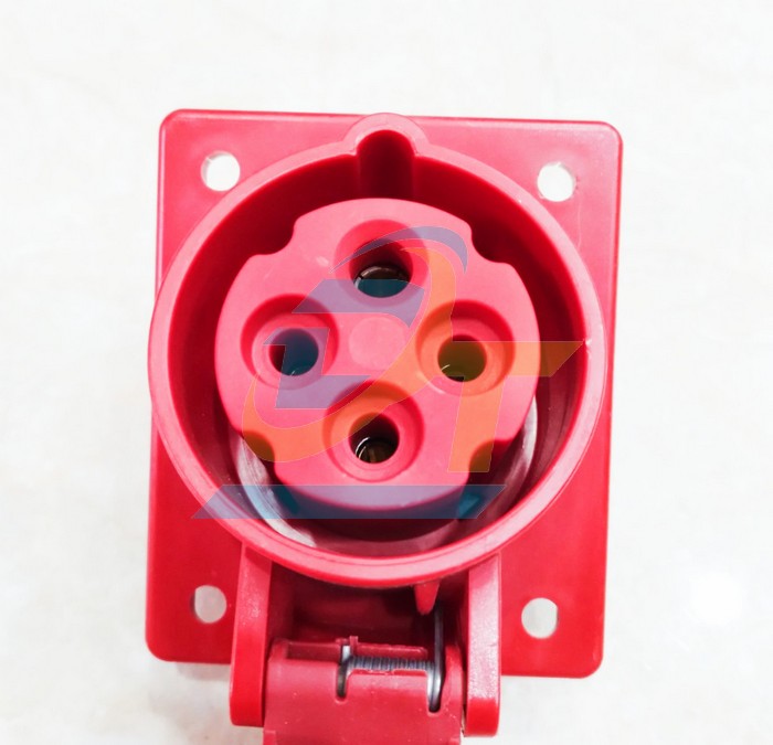 Ổ cắm công nghiệp gắn âm dạng nghiêng 4P 16A 400V IP44 PCE F414-6  PCE | Giá rẻ nhất - Công Ty TNHH Thương Mại Dịch Vụ Đạt Tâm