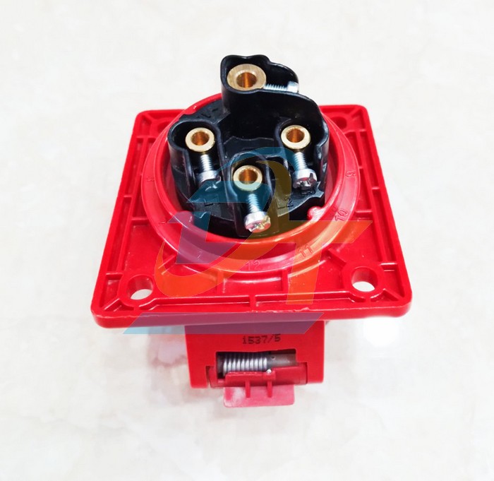 Ổ cắm công nghiệp gắn âm dạng nghiêng 4P 16A 400V IP44 PCE F414-6  PCE | Giá rẻ nhất - Công Ty TNHH Thương Mại Dịch Vụ Đạt Tâm