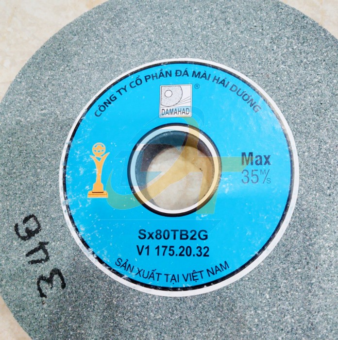 Đá mài hợp kim V1 Sx80TB2G Hải Dương 175x20x32  HaiDuong | Giá rẻ nhất - Công Ty TNHH Thương Mại Dịch Vụ Đạt Tâm