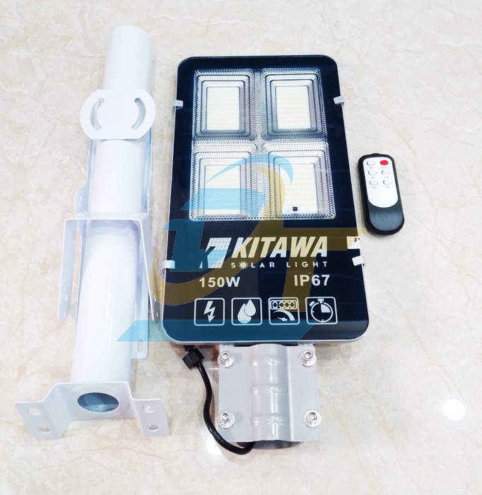 Đèn đường năng lượng mặt trời 150W 6500K Kitawa BC1150  KITAWA | Giá rẻ nhất - Công Ty TNHH Thương Mại Dịch Vụ Đạt Tâm