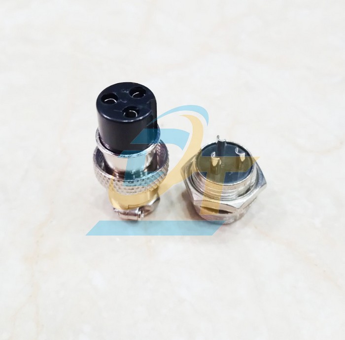 Giắc (Jack) điều khiển 3 chân dây hàn TIG (Đực + Cái)  China | Giá rẻ nhất - Công Ty TNHH Thương Mại Dịch Vụ Đạt Tâm