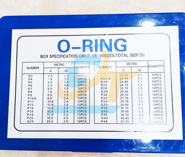 Hộp O-Ring Kit NBR 30 size Type-B  China | Giá rẻ nhất - Công Ty TNHH Thương Mại Dịch Vụ Đạt Tâm