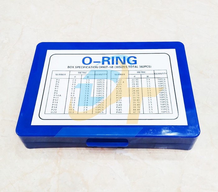 Hộp O-Ring Kit NBR 30 size Type-B  China | Giá rẻ nhất - Công Ty TNHH Thương Mại Dịch Vụ Đạt Tâm