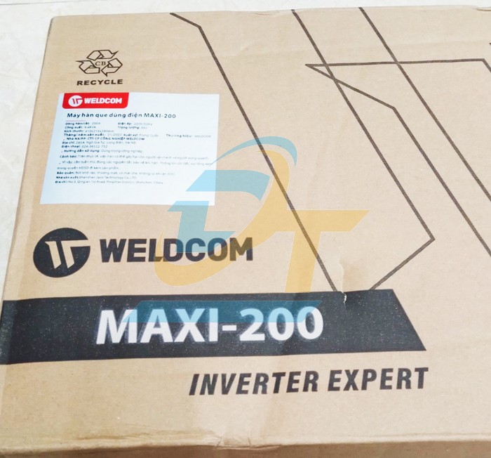 Máy hàn que điện tử Weldcom Maxi-200  WELDCOM | Giá rẻ nhất - Công Ty TNHH Thương Mại Dịch Vụ Đạt Tâm