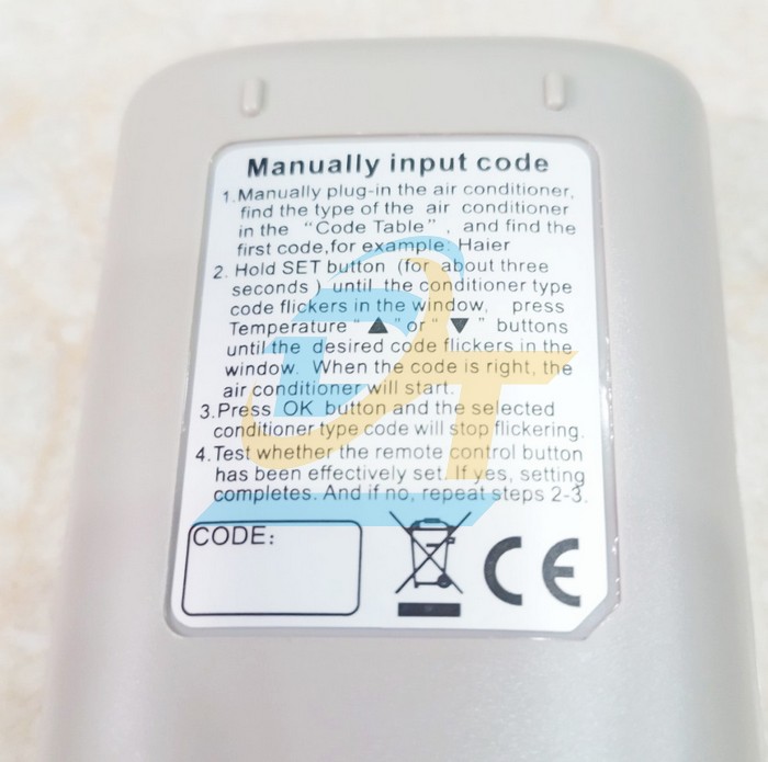 Remote máy lạnh đa năng Chunghop K-1038E  CHUNGHOP | Giá rẻ nhất - Công Ty TNHH Thương Mại Dịch Vụ Đạt Tâm