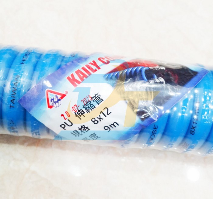Dây hơi PU xoắn Kaily 9 mét 12x8mm  KAILY | Giá rẻ nhất - Công Ty TNHH Thương Mại Dịch Vụ Đạt Tâm