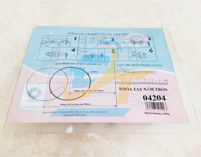 Khóa nắm tròn Việt Tiệp 04204  VietTiep | Giá rẻ nhất - Công Ty TNHH Thương Mại Dịch Vụ Đạt Tâm