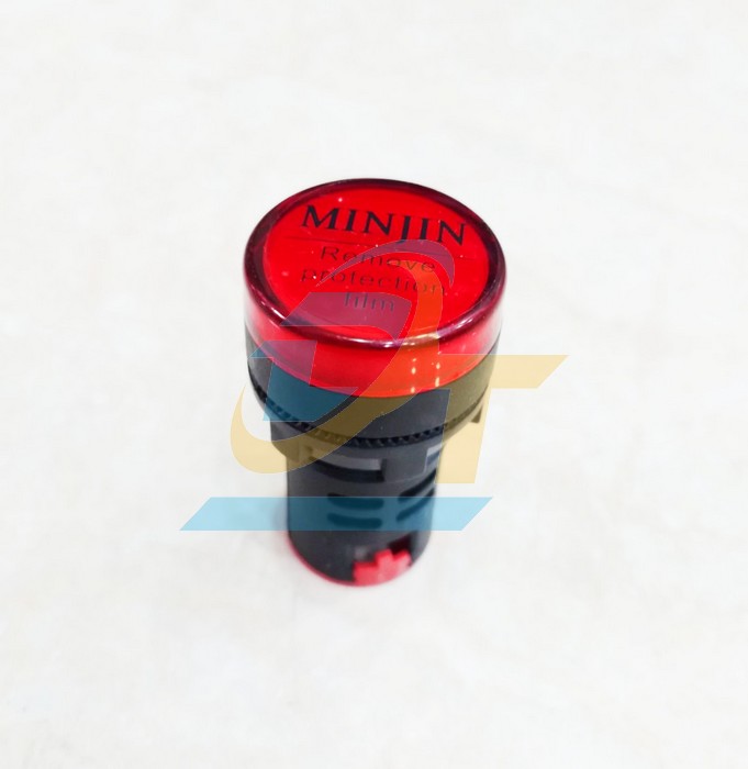 Đèn báo pha 220V phi 22 màu đỏ Minjin MJ16-22DS MJ16-22DS MINJIN | Giá rẻ nhất - Công Ty TNHH Thương Mại Dịch Vụ Đạt Tâm
