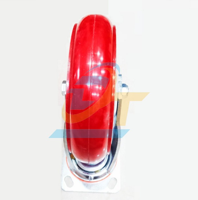 Bánh xe PU lõi gang ốp kim loại 200x48 càng xoay  VietNam | Giá rẻ nhất - Công Ty TNHH Thương Mại Dịch Vụ Đạt Tâm