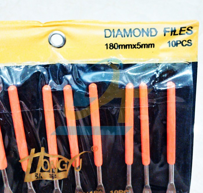 Dũa kim cương dẹp Hongyu 5x180mm  HONGYU | Giá rẻ nhất - Công Ty TNHH Thương Mại Dịch Vụ Đạt Tâm