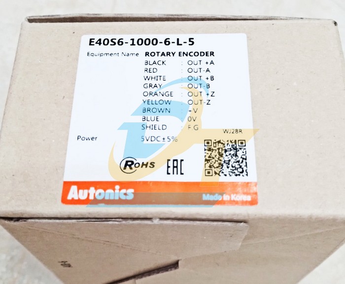Encoder 5VDC Autonics E40S6-1000-6-L-5  Autonics | Giá rẻ nhất - Công Ty TNHH Thương Mại Dịch Vụ Đạt Tâm