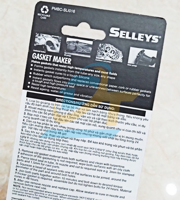 Keo thế ron đỏ Selleys High-temp RTV Silicone 32gr  Selleys | Giá rẻ nhất - Công Ty TNHH Thương Mại Dịch Vụ Đạt Tâm