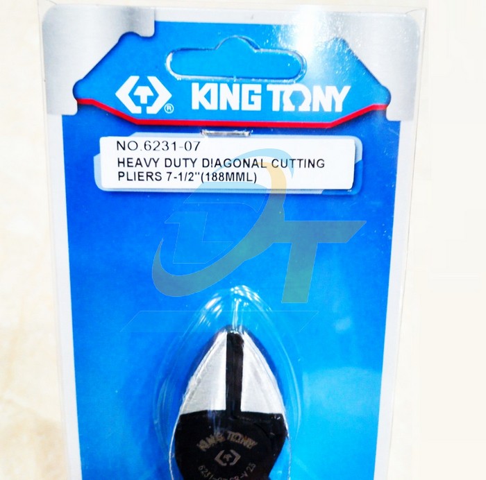Kìm cắt 7.5''/180mm Kingtony 6231-07  KingTony | Giá rẻ nhất - Công Ty TNHH Thương Mại Dịch Vụ Đạt Tâm
