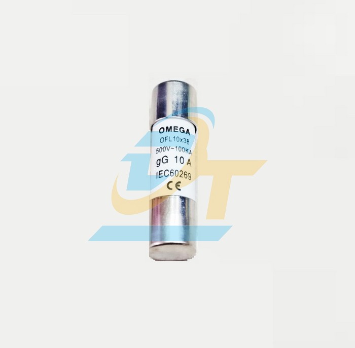 Cầu chì sứ 10x38 Omega 10A  OMEGA | Giá rẻ nhất - Công Ty TNHH Thương Mại Dịch Vụ Đạt Tâm