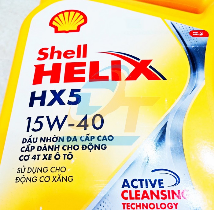 Dầu nhớt động cơ xăng Shell Helix HX5 15W-40 4L  Shell-Spirax | Gi&aacute; rẻ nhất - C&ocirc;ng Ty TNHH Thương Mại Dịch Vụ Đạt T&acirc;m