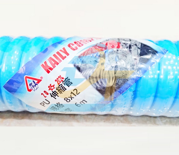 Dây hơi PU xoắn Kaily 6 mét 12x8mm  KAILY | Giá rẻ nhất - Công Ty TNHH Thương Mại Dịch Vụ Đạt Tâm