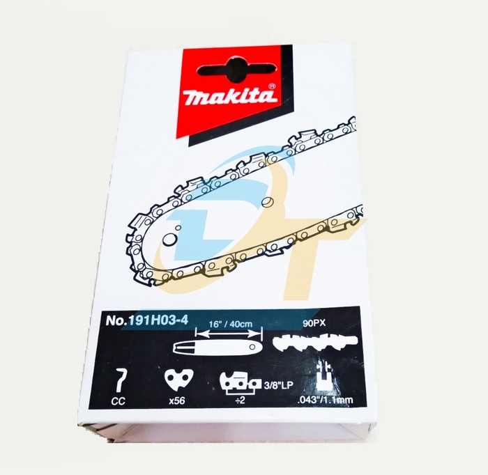 Dây xích 90PX 56 mắt 1.1mm/.043"x3/8" Makita 191H03-4  Makita | Giá rẻ nhất - Công Ty TNHH Thương Mại Dịch Vụ Đạt Tâm