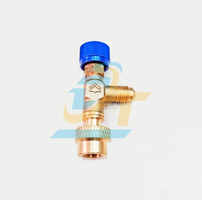 Van nạp gas R22/R404A/R407C (Out 1/4" - in 1/4") Hongsen HS-1222  HONGSEN | Giá rẻ nhất - Công Ty TNHH Thương Mại Dịch Vụ Đạt Tâm