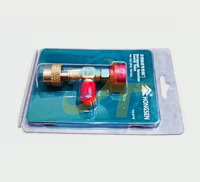 Van nạp gas R32/R410A (Out 1/4" - in 5/16") Hongsen HS-1221  HONGSEN | Giá rẻ nhất - Công Ty TNHH Thương Mại Dịch Vụ Đạt Tâm