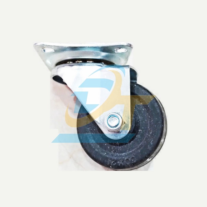 Bánh xe đẩy cao su 50x21 càng xoay  VietNam | Giá rẻ nhất - Công Ty TNHH Thương Mại Dịch Vụ Đạt Tâm