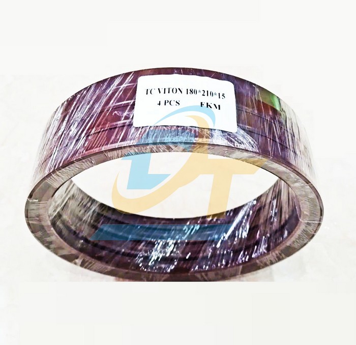 Phớt TC Viton (FKM) chịu dầu chịu nhiệt 180x210x15  VietNam | Giá rẻ nhất - Công Ty TNHH Thương Mại Dịch Vụ Đạt Tâm