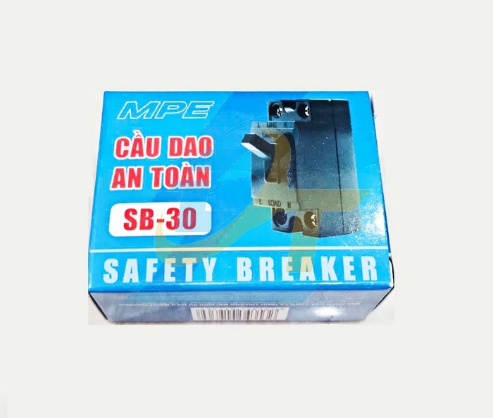 Cầu dao tự động (CB cóc) 2P 30A MPE SB-30  MPE | Giá rẻ nhất - Công Ty TNHH Thương Mại Dịch Vụ Đạt Tâm