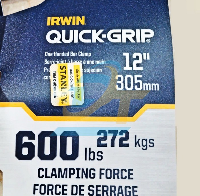 Kẹp gỗ tăng đưa nắp trắng 12"/300mm Irwin 1964712  IRWIN | Giá rẻ nhất - Công Ty TNHH Thương Mại Dịch Vụ Đạt Tâm