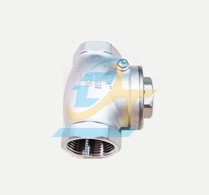 Van 1 chiều lá lật inox 304 nối ren DN32 - Phi 42  VietNam | Giá rẻ nhất - Công Ty TNHH Thương Mại Dịch Vụ Đạt Tâm