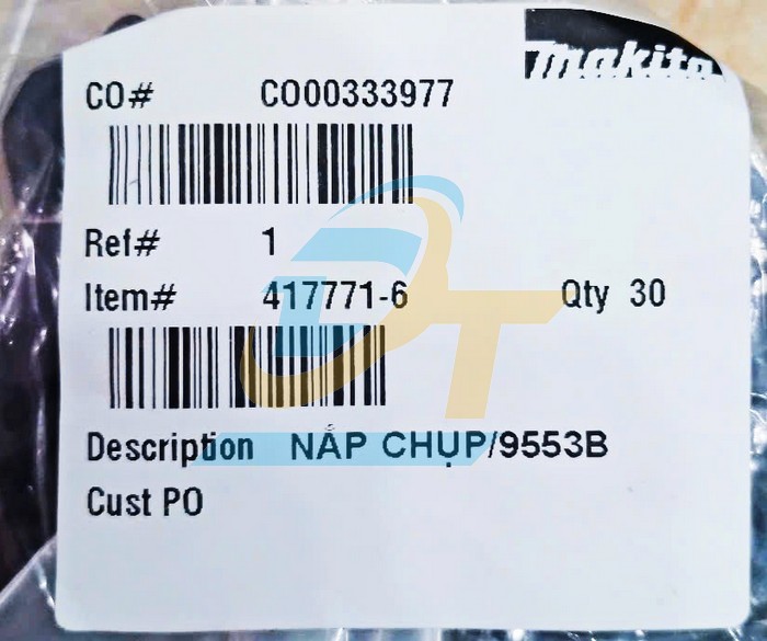 Nắp chốt máy mài góc 9553B Makita 417771-6  Makita | Giá rẻ nhất - Công Ty TNHH Thương Mại Dịch Vụ Đạt Tâm