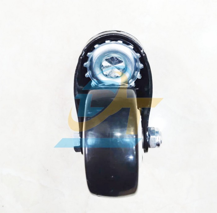 Bánh xe nhựa PVC phi 70 càng xoay có khóa (Cọc vít)  VietNam | Giá rẻ nhất - Công Ty TNHH Thương Mại Dịch Vụ Đạt Tâm