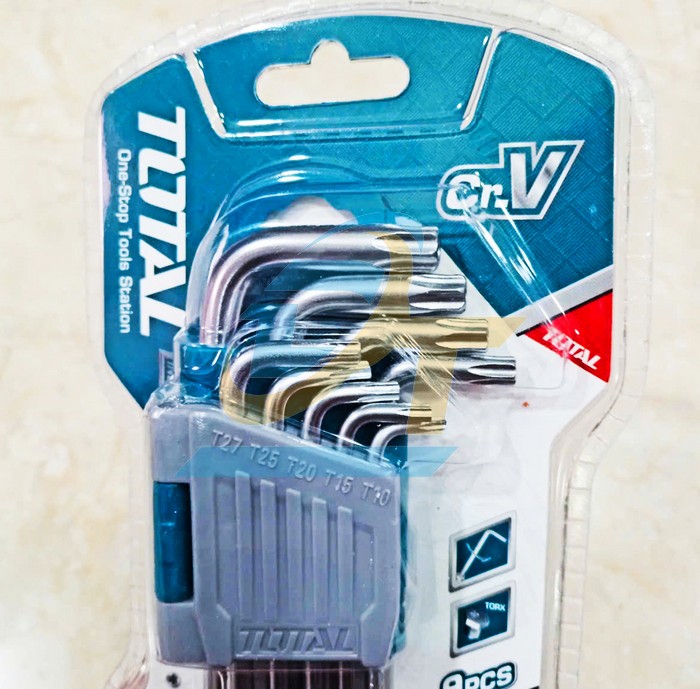 Bộ lục giác bông 9 chi tiết T10-T50 Total THT106392  Total | Giá rẻ nhất - Công Ty TNHH Thương Mại Dịch Vụ Đạt Tâm